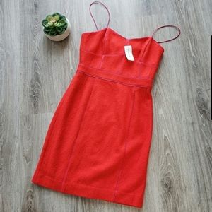 Banana Republic Wool blend red dress